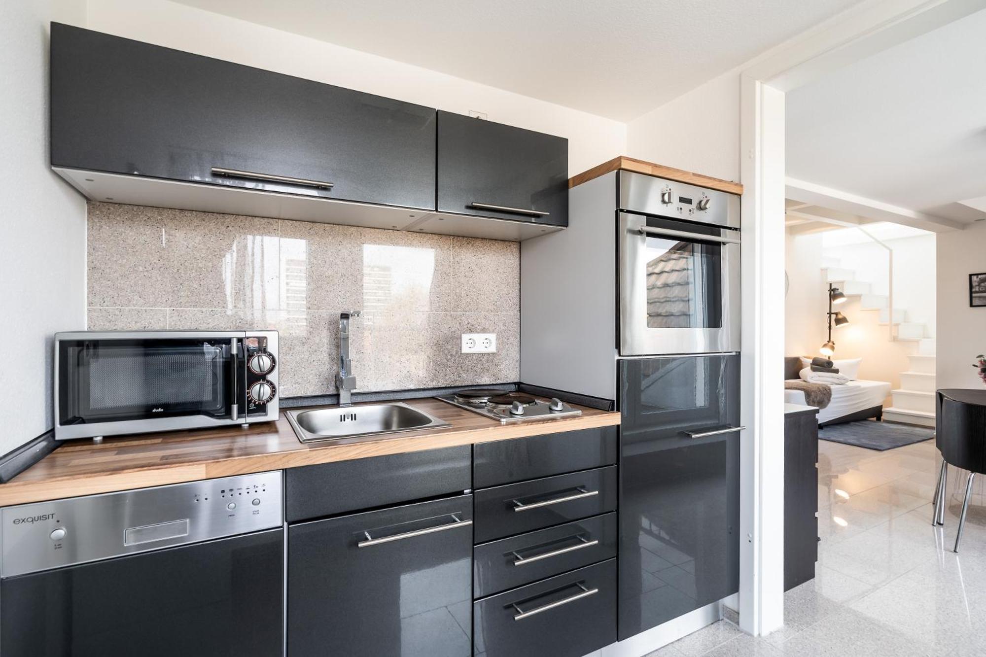 Wohnen Auf Zeit - Innenstadt-Appartements Freiburg im Breisgau Oda fotoğraf